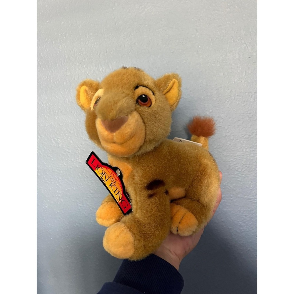 Disney‎ The Lion King Simba Plush Stuffed Animal Toy NWT